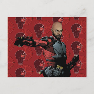 Carte Postale Équipe de suicide   Deadshot Comic Book Art