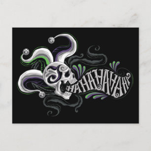 Carte Postale Équipe de suicide   Joker Skull - Haha
