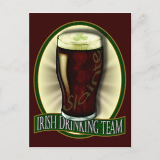 Carte Postale Équipe d'Irlande