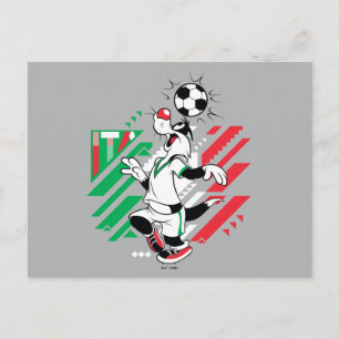 Carte Postale Équipe d'Italie de football Graphique SYLVESTER™