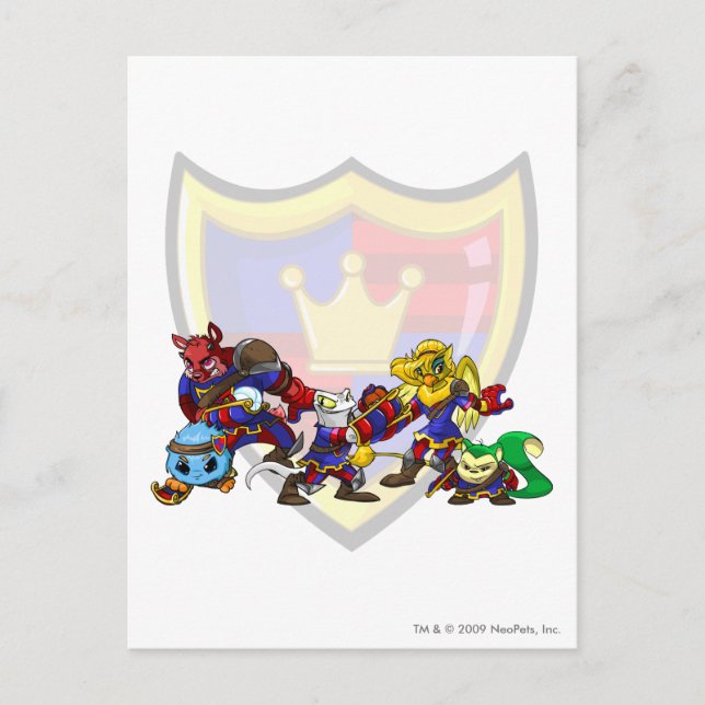 Carte Postale Équipe Meridell Group (Devant)