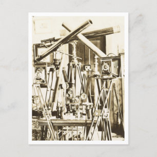 Carte Postale Équipement photographique vintage