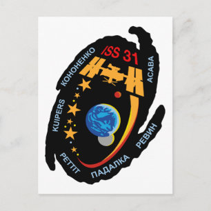 Carte Postale Équipes d'expédition à l'ISS : Expédition 31