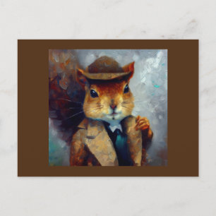 Carte Postale Équirrel Sherlock Holmes