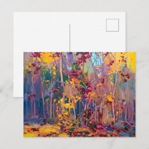 Carte Postale Érables d'octobre Tom Thomson