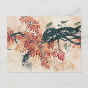 Carte Postale Érables rouges