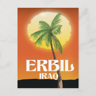 Carte Postale Erbil Iraq poster Voyage