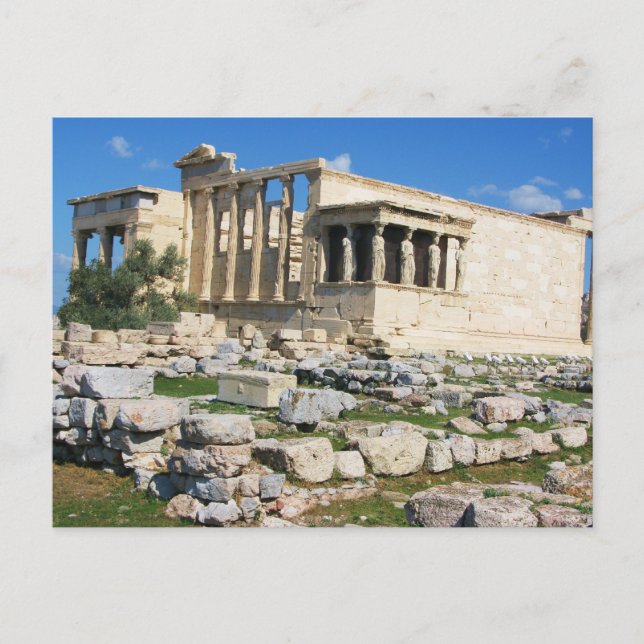 Carte Postale Erechtheum Acropole - GRÈCE (Devant)