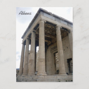 Carte Postale erecthée acropole