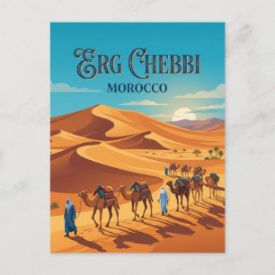 Carte Postale Erg Chebbi Merzouga Maroc