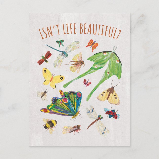 Carte Postale Eric Carle | La vie n'est-elle pas belle (Devant)