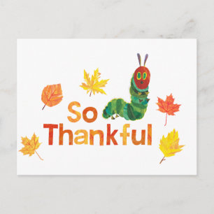 Carte Postale Eric Carle   So Thankar Caterpillar