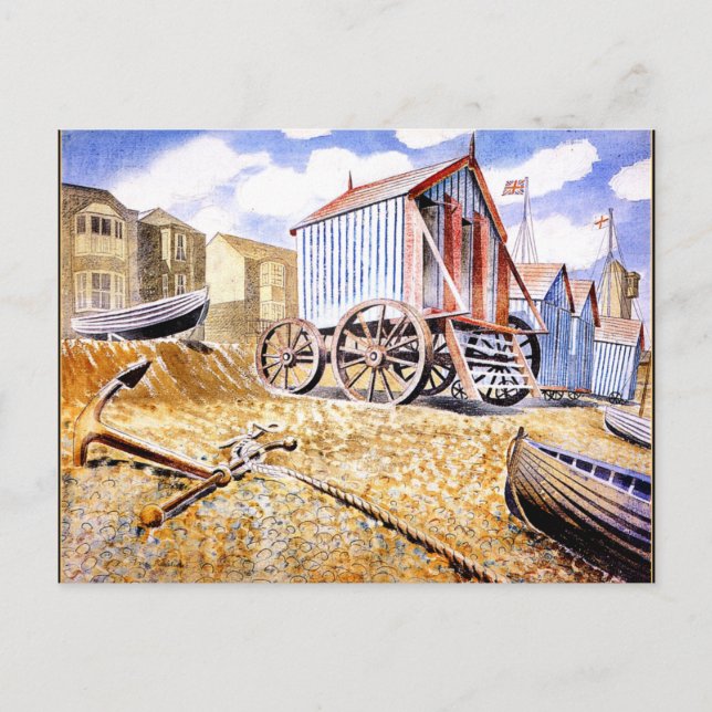 Carte Postale Eric Ravilious - Adelburgh (Devant)