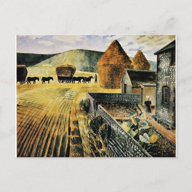 Carte Postale Eric Ravilious - Furlong (Devant)