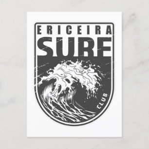 Carte Postale Ericeira Surf Club Portugal Emblem