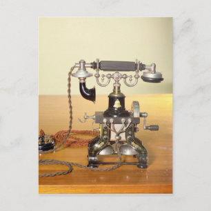 Carte Postale Ericsson Telephone, 1890