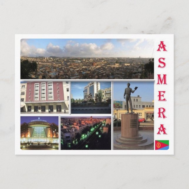 Carte Postale Eritrea - Asmar - (Devant)