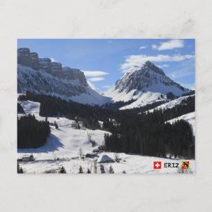 Carte Postale Eriz, Oberland bernois, Suisse