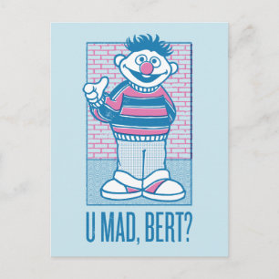 Carte Postale Ernie U Mad, Bert ?