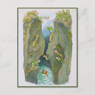 Carte Postale Ernst Kreidolf Vintage Flower Tale