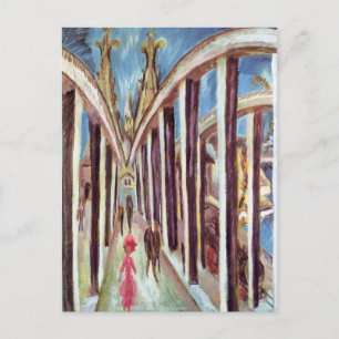 Carte Postale Ernst Ludwig Kirchner - Le pont du Rhin