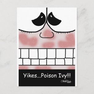 Carte Postale Éruption d'ivoire de poison