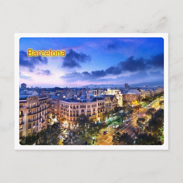Carte Postale ES Europe - Espagne - Barcelone - (Devant)
