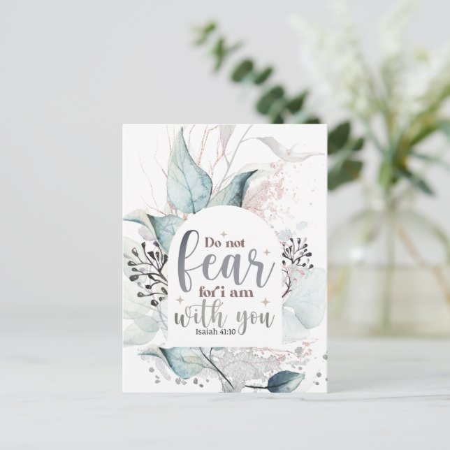 Carte Postale Ésaïe 41:10 Ne crains pas que je sois avec vous, B (Debout devant)