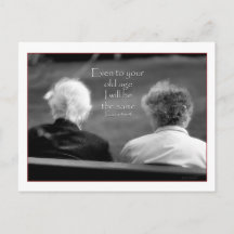 Ésaïe 46:4 Même à votre vieillesse, je suis la mêm