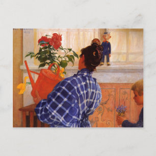 Carte Postale Esbjorn apporte Karin Violets