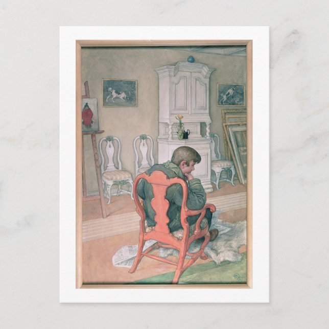 Carte Postale Esbjorn Convalescente (Devant)