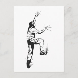 Carte Postale Escalade rocheuse