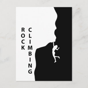Carte Postale Escalade rock