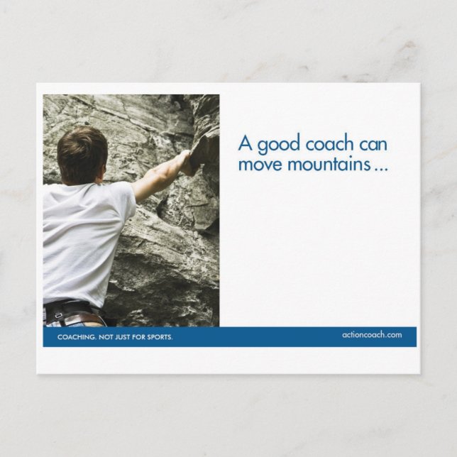 Carte postale Escalade Sports (Devant)