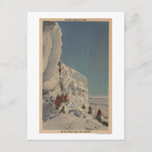 Carte Postale Escalapeurs de glace dans Rainier National Park, W