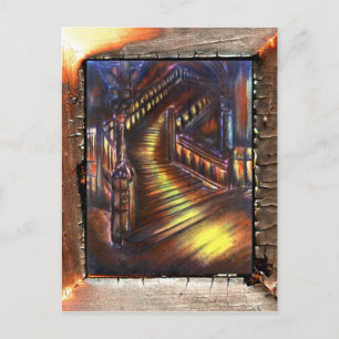 Carte Postale Escalier de lumière