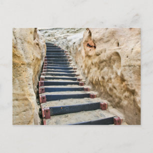 Carte Postale Escalier de sable