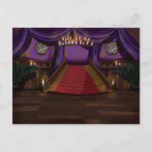 Carte Postale Escalier déplaisant