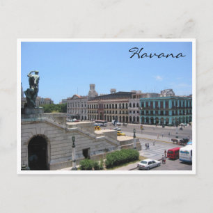 Carte Postale escalier du capitolio havana