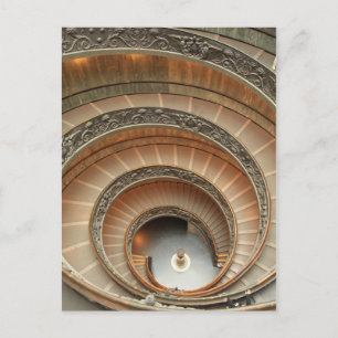 Carte Postale Escalier du Musée du Vatican