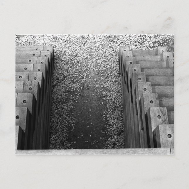 Carte Postale Escalier Duel (Devant)