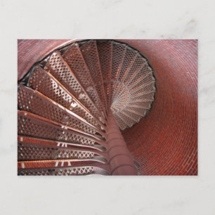 Carte Postale Escaliers de phare