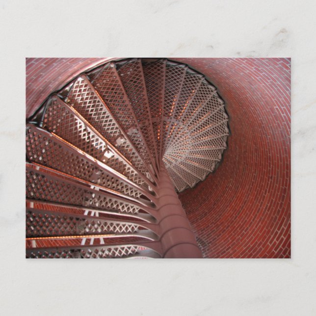 Carte Postale Escaliers de phare (Devant)