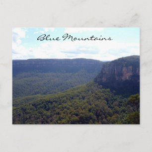 Carte Postale escarpement des montagnes bleues
