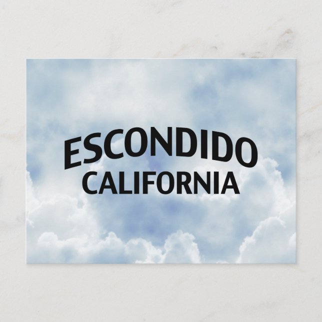 Carte Postale Escondido Californie (Devant)
