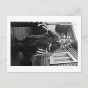 Carte Postale Eskimo Medicine Homme et Sick Boy en Alaska