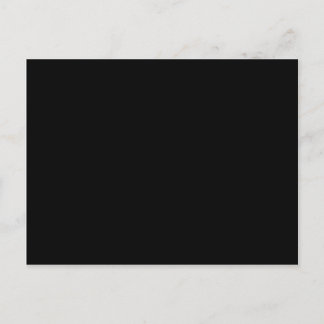 Carte Postale Espace Arrière - plan Noir Couleur Noir