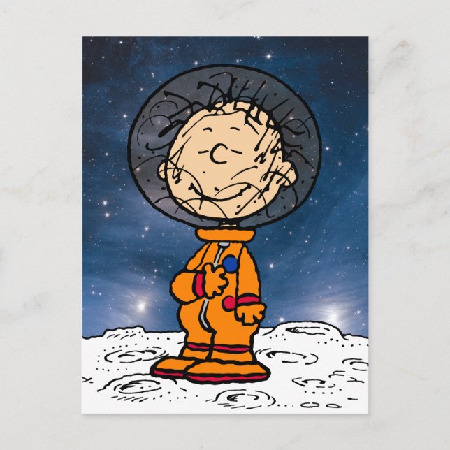 Carte Postale ESPACE | Astronaut Pigpen (Devant)