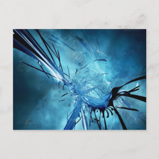 Carte Postale Espace bleu