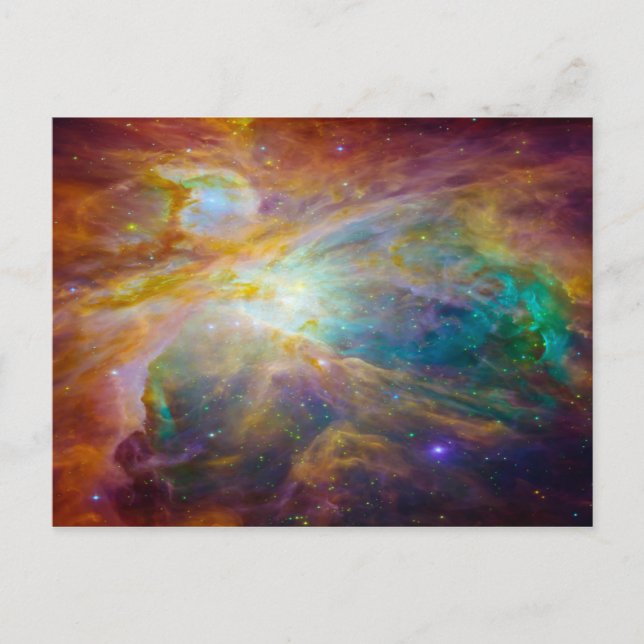 Carte Postale Espace - Chaos dans Orion (Devant)